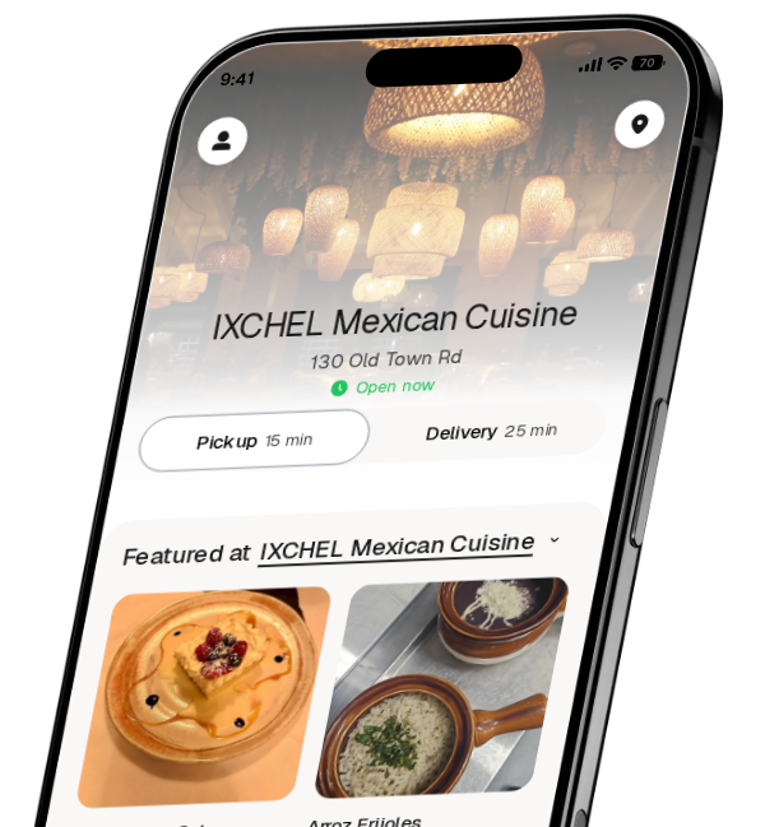 IXCHEL Mexican Cuisine app preview