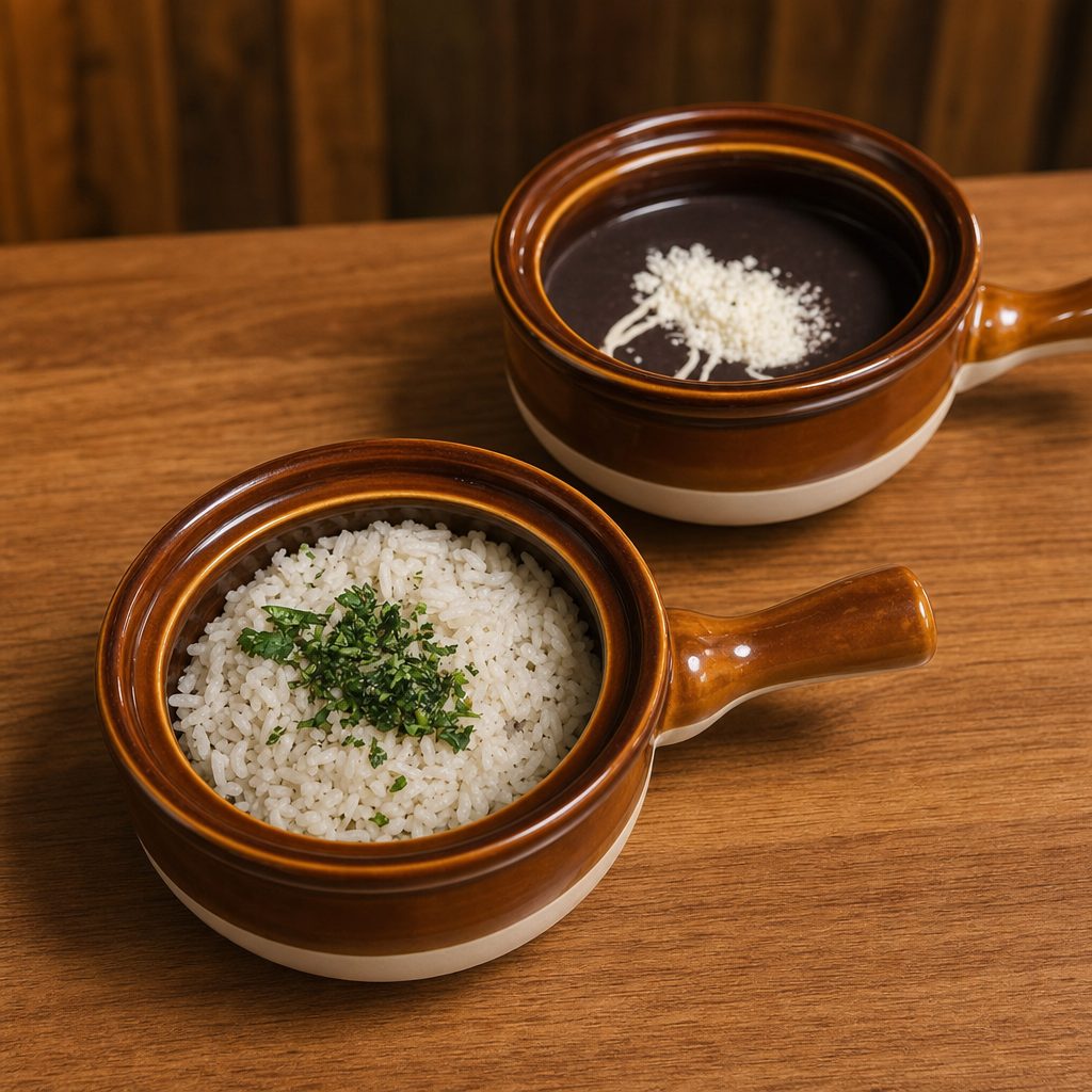 Arroz & Frijoles.