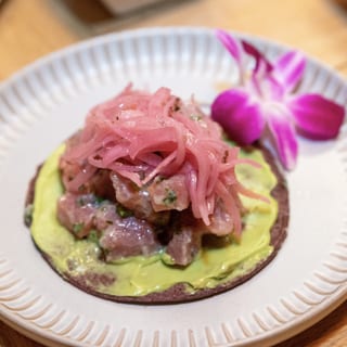 Azulik Tuna Tostada